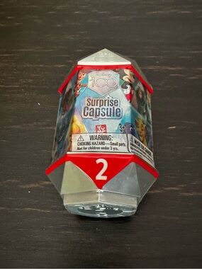 Disney 100 Surprise Capsule Series 2 Blind box with a distinct red "2" label
